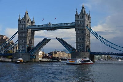 Example of Bascule Bridge - Tower bridge, London