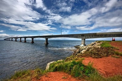 Example of Concrete Bridge - Confederation Bridge, Canada