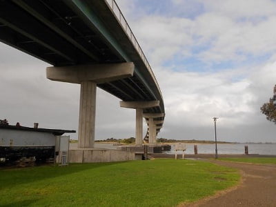 Example of Composite Bridge - Hindmarsh Island Road Bridge