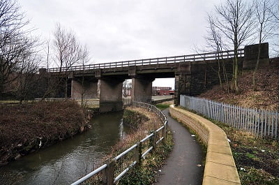 Example of Prestressed Bridge - Adam Viaduct, United Kingdom