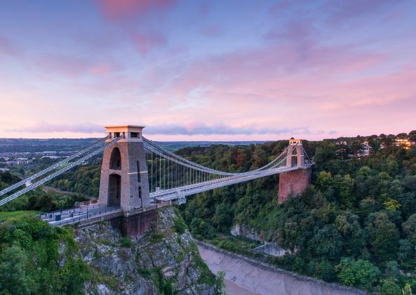 Example of Suspension Bridge Clifton bridge